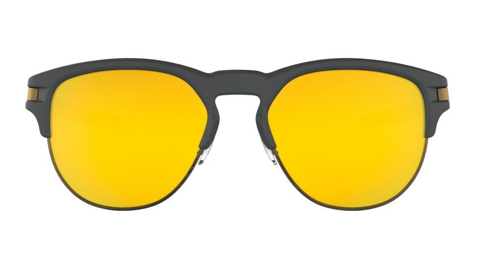 Oakley LATCH KEY OO9394 Sunglasses 939410-55 - Matte Carbon Frame, 24K Iridium Lenses