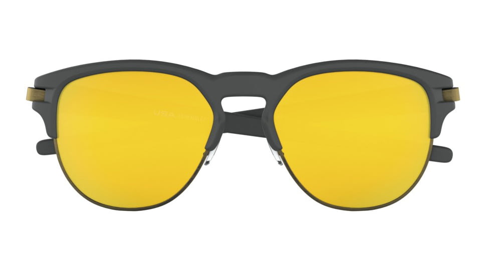 Oakley LATCH KEY OO9394 Sunglasses 939410-55 - Matte Carbon Frame, 24K Iridium Lenses