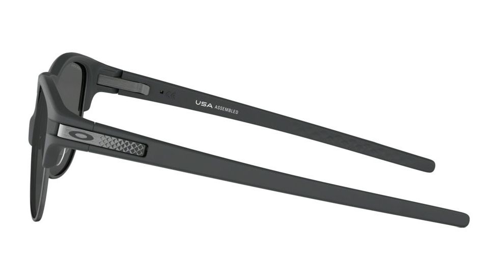 Oakley LATCH KEY OO9394 Sunglasses 939411-55 - Matte Carbon Frame, Prizm Black Lenses
