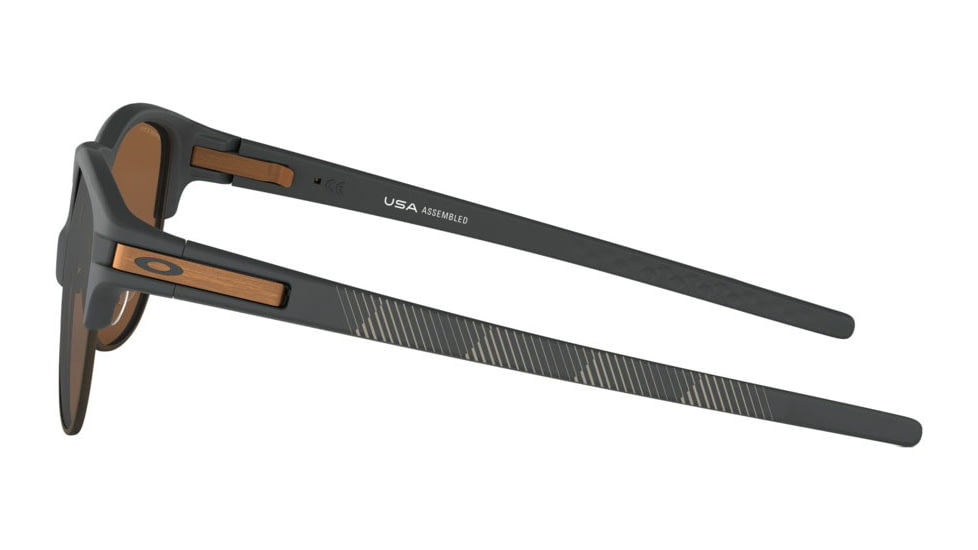 Oakley LATCH KEY OO9394 Sunglasses 939412-55 - Matte Carbon Frame, Prizm Tungsten Lenses