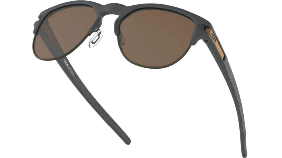 Oakley LATCH KEY OO9394 Sunglasses 939412-55 - Matte Carbon Frame, Prizm Tungsten Lenses