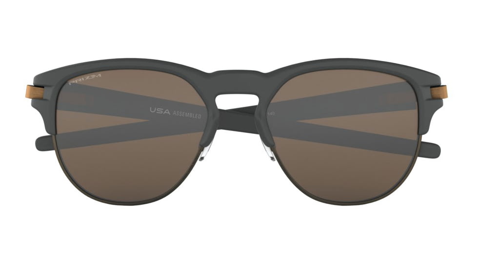 Oakley LATCH KEY OO9394 Sunglasses 939412-55 - Matte Carbon Frame, Prizm Tungsten Lenses