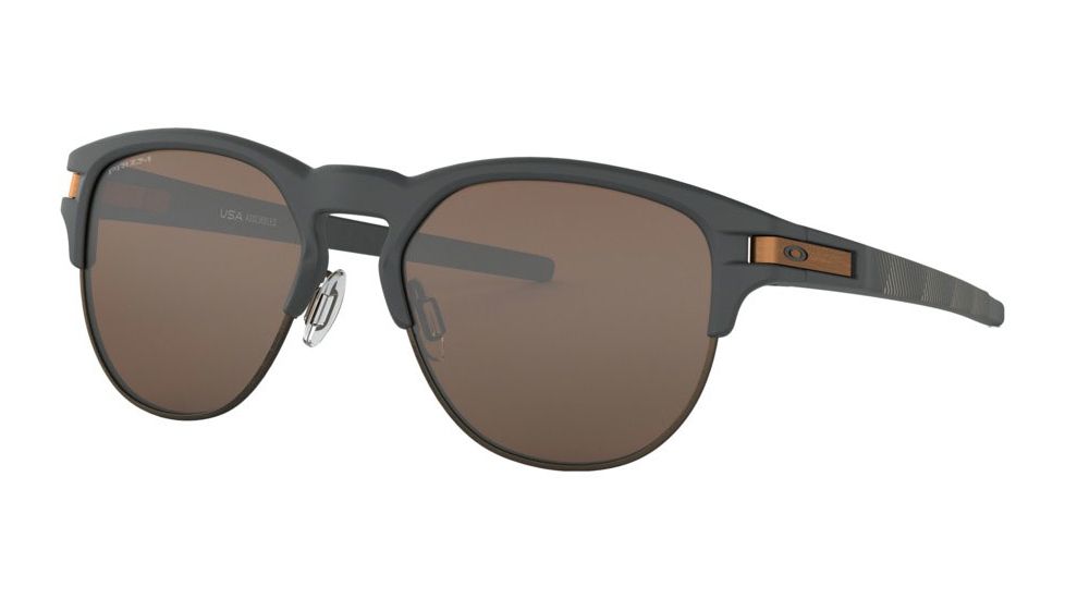 Oakley LATCH KEY OO9394 Sunglasses 939412-55 - Matte Carbon Frame, Prizm Tungsten Lenses