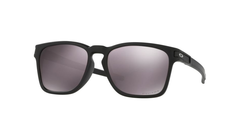 Oakley LATCH SQUARED A OO9358 Sunglasses 935806-55 - Matte Black Frame, Prizm Daily Polarized Lenses