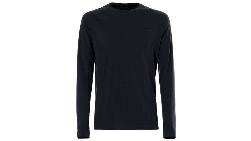 Oakley Long Sleeve Tee - Men's, Blackout, Medium, 434149-02E-M