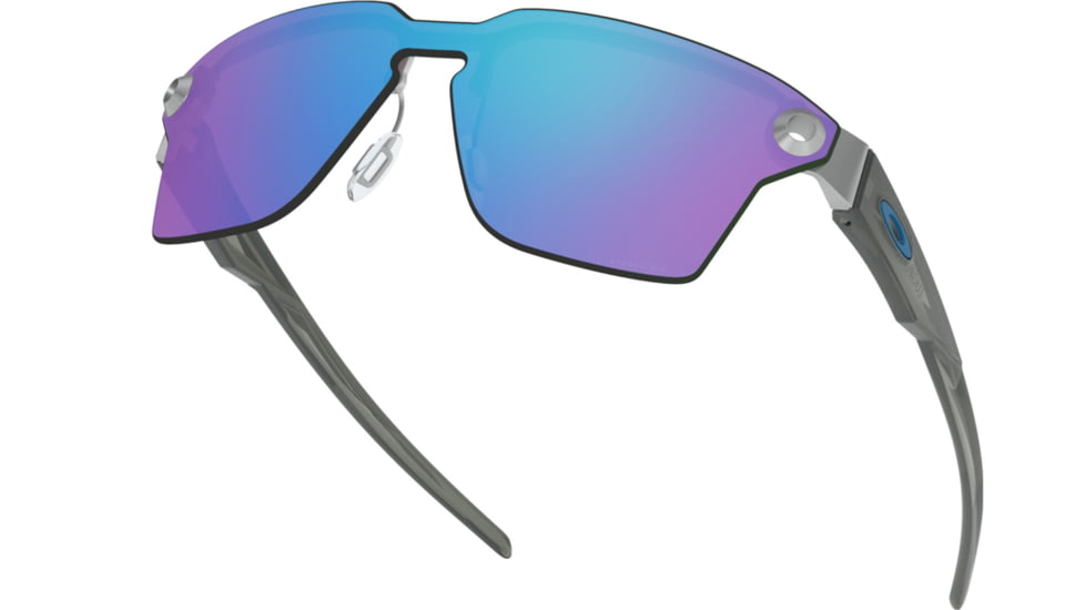 Oakley LUGPLATE OO4139 Sunglasses 413903-39 - , Prizm Sapphire Lenses