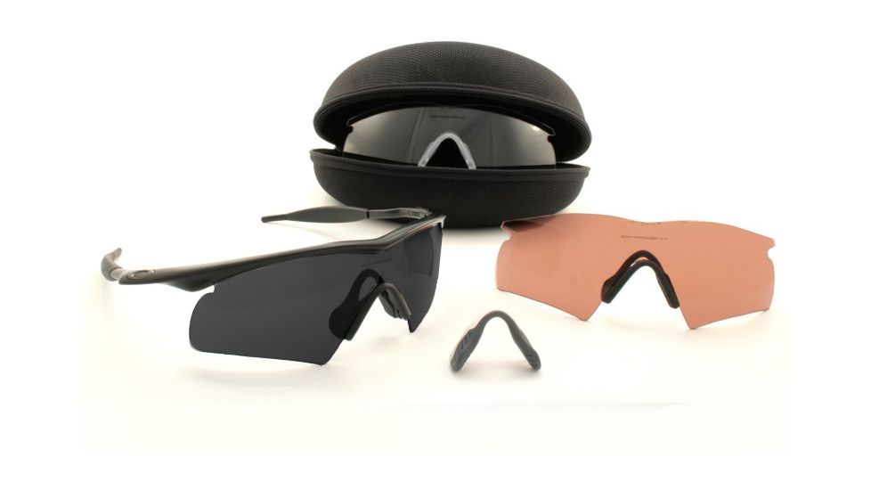 Oakley SI M Frame Array Sunglasses, Black Frame, Grey, Clear, and VR28 Lenses 07-386