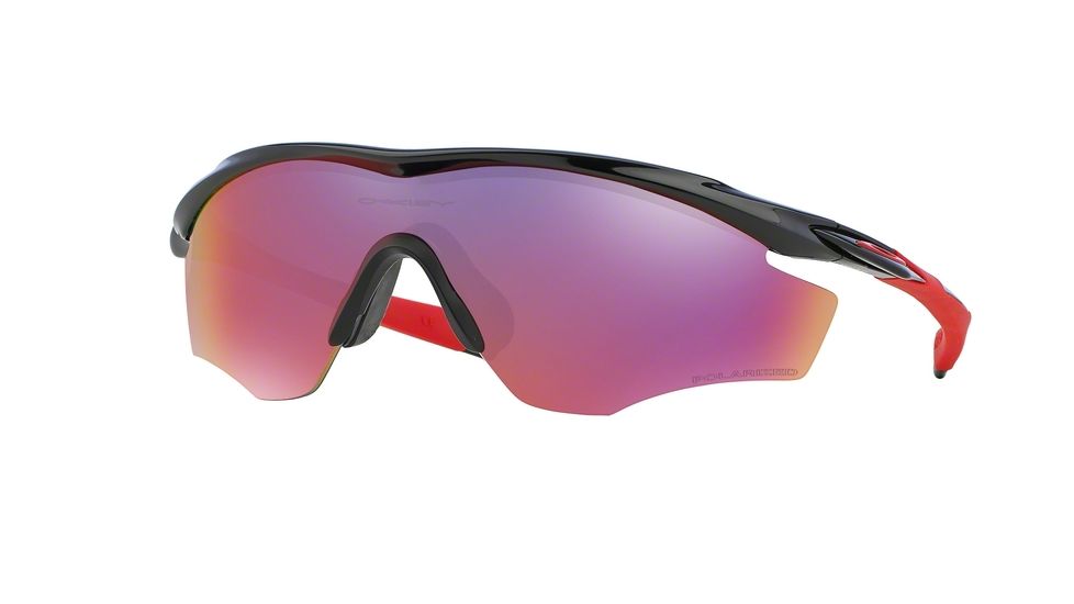 Oakley M2 FRAME OO9212 Sunglasses 921206-39 - Polished Black Frame, Oo Red Iridium Polarized Lenses