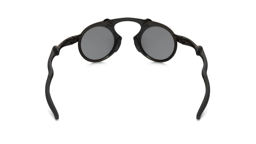 Oakley Madman Sunglasses Pewter Frame, Black Iridium Polarized Lens-OO6019-02