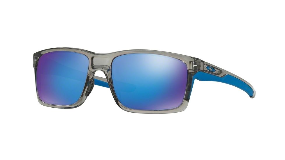 Oakley MAINLINK OO9264 Sunglasses 926403-57 - Grey Ink Frame, Sapphire Iridium Lenses
