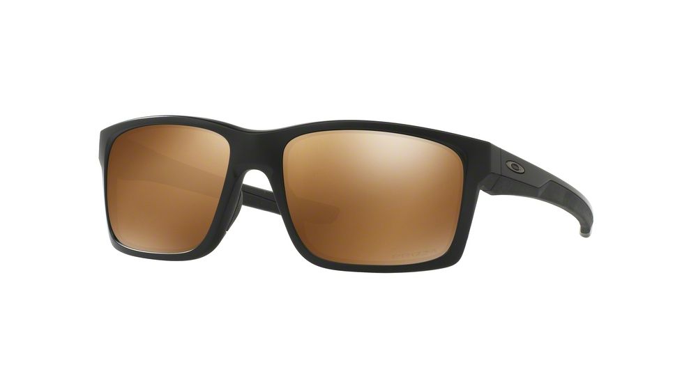 Oakley Mainlink OO9264 Sunglasses 926429-57 - Matte Black Frame, Prizm Tungsten Polarized Lenses