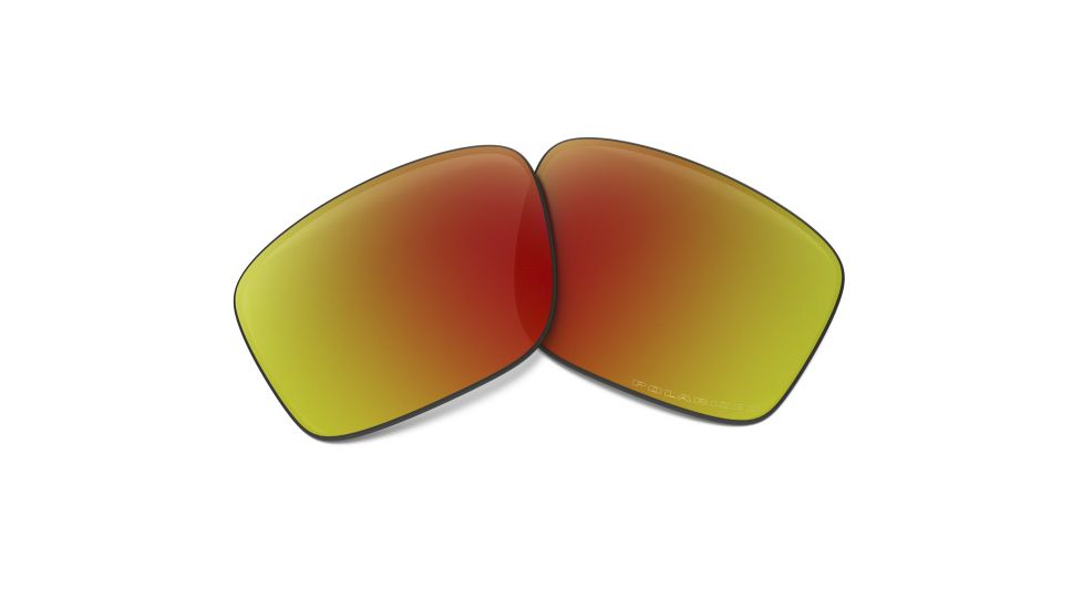 Oakley Mainlink Polarized Replacement Lenses, Ruby Iridium, ROO9264CB 2145