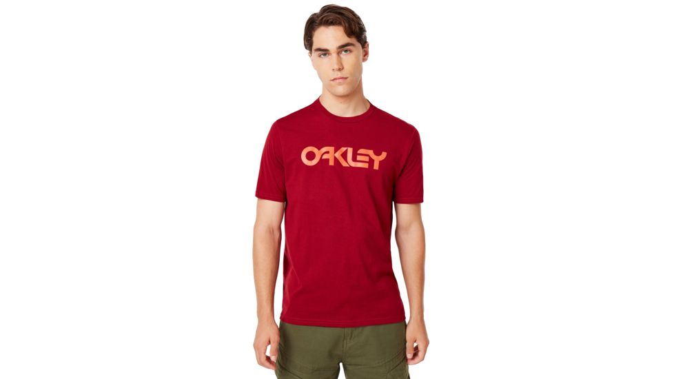 Oakley Mark Ii Tee - Mens, Raspberry, Extra Small, 457133-45A-XS