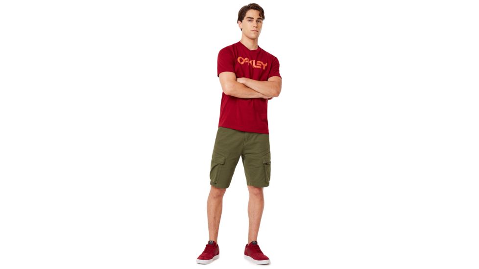Oakley Mark Ii Tee - Mens, Raspberry, Extra Small, 457133-45A-XS
