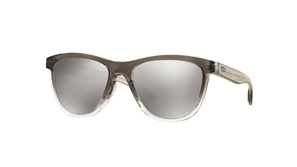 Oakley MOONLIGHTER OO9320 Sunglasses 932007-53 - Dark Ink Fade Frame, Chrome Iridium Polarized Lenses
