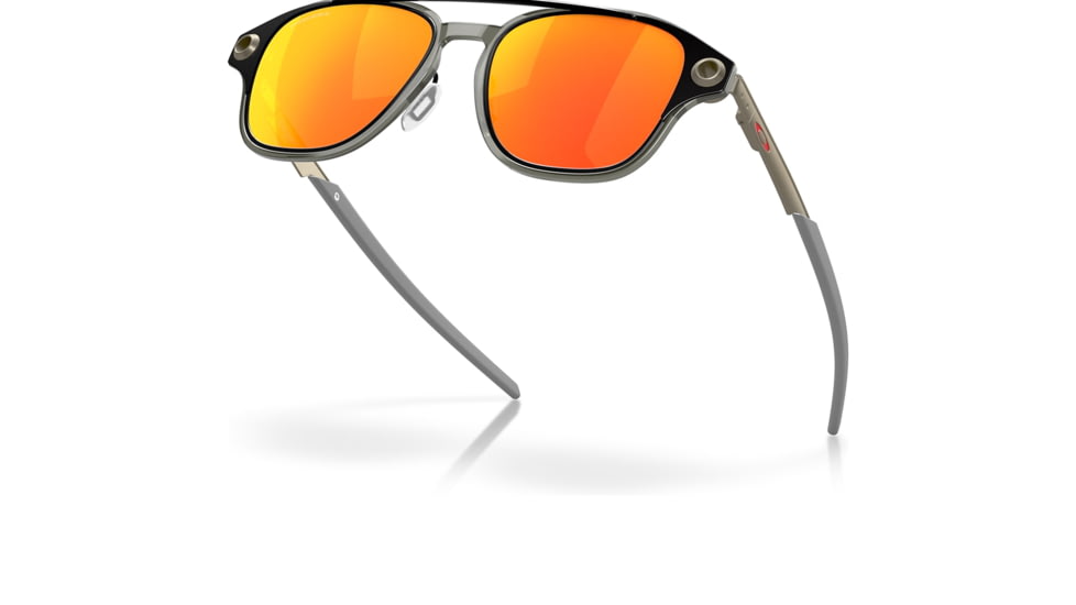 Oakley OO6042 Coldfuse Sunglasses - Mens, Matte Black Frame, Prizm Ruby Lens, 52, OO6042-604216-52
