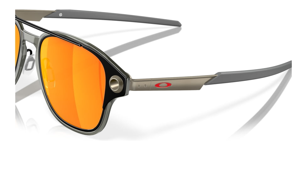 Oakley OO6042 Coldfuse Sunglasses - Mens, Matte Black Frame, Prizm Ruby Lens, 52, OO6042-604216-52
