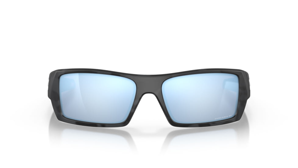 Oakley OO9014 Gascan Sunglasses - Men's, Matte Black Camo Frame, Prizm Deep Water Polarized Lens, Asian Fit, 60, OO9014-901481-60