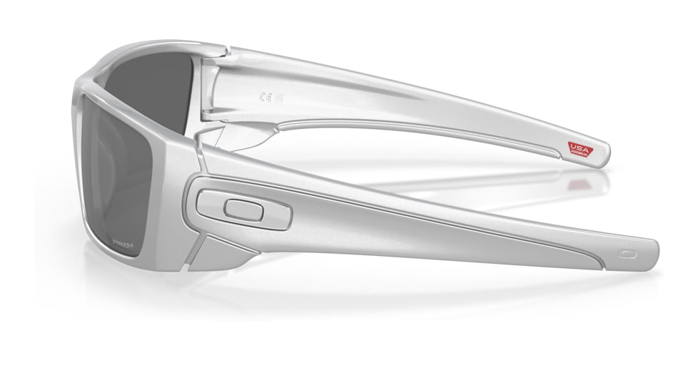 Oakley OO9096 Fuel Cell Sunglasses - Men's, X-Silver Frame, Prizm Black Lens, 60, OO9096-9096M6-60