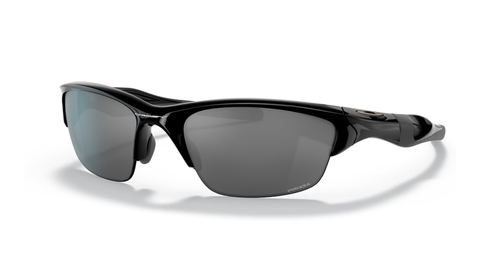 Oakley OO9144 Half Jacket 2.0 Sunglasses - Mens, Polished Black Frame, Prizm Black Lens, 62, OO9144-914426-62