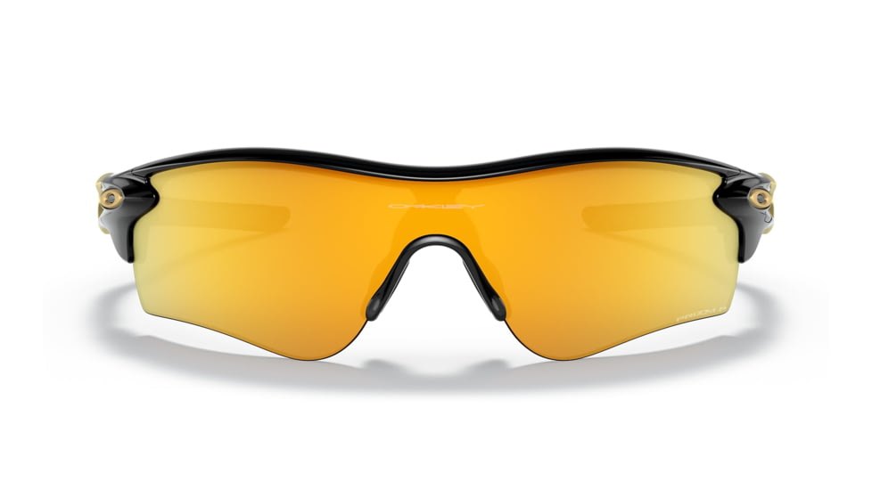 Oakley OO9206 Radarlock Path A Sunglasses - Mens, Polished Black Frame, Prizm 24K Polarized Lens, Asian Fit, 38, OO9206-920674-38