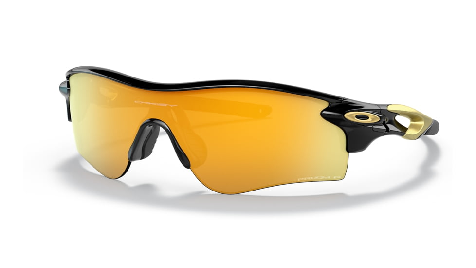 Oakley OO9206 Radarlock Path A Sunglasses - Mens, Polished Black Frame, Prizm 24K Polarized Lens, Asian Fit, 38, OO9206-920674-38