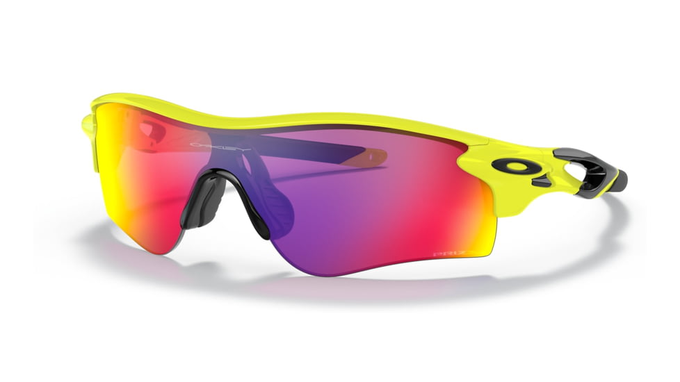 Oakley OO9206 Radarlock Path A Sunglasses - Men's, Tennis Ball Yellow Frame, Prizm Road Lens, Asian Fit, 38, OO9206-920680-38