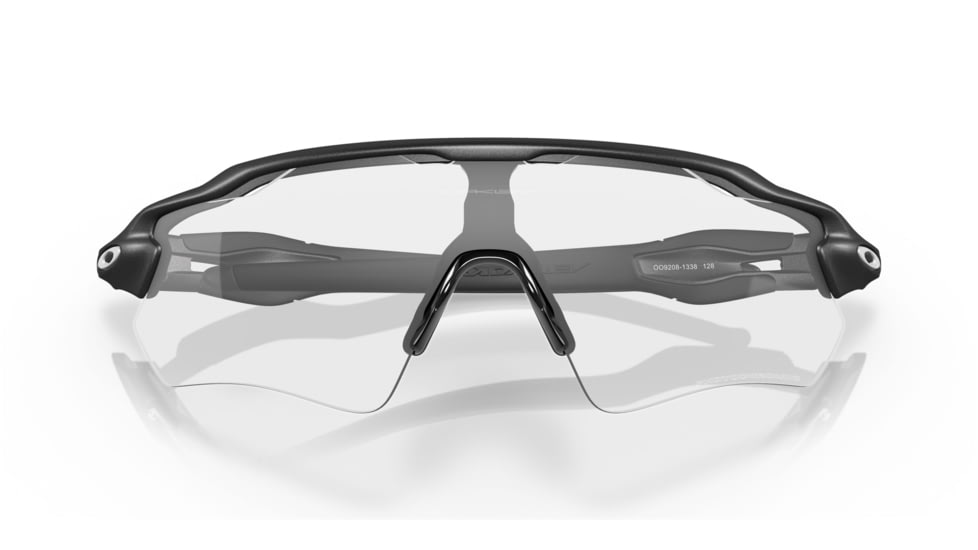 Oakley OO9208 Radar EV Path Sunglasses - Men's, Steel Frame, Clear To Black Photochromic Lenses, 920813-38