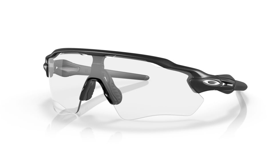 Oakley OO9208 Radar EV Path Sunglasses - Men's, Steel Frame, Clear To Black Photochromic Lenses, 920813-38