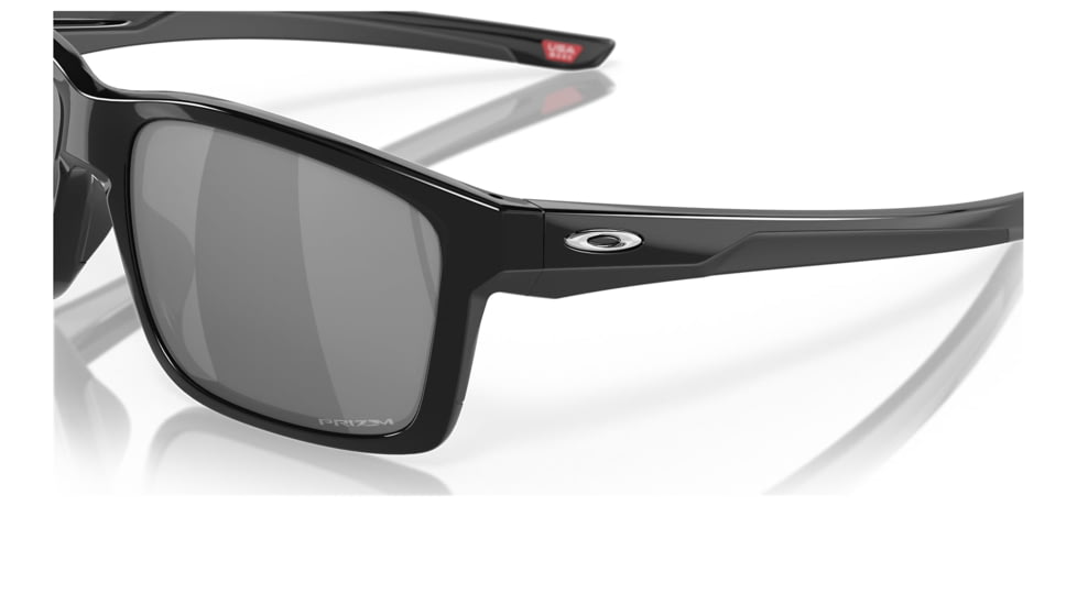 Oakley OO9264 Mainlink Sunglasses - Mens, Polished Black Frame, Prizm Black Lens, 61, OO9264-926448-61