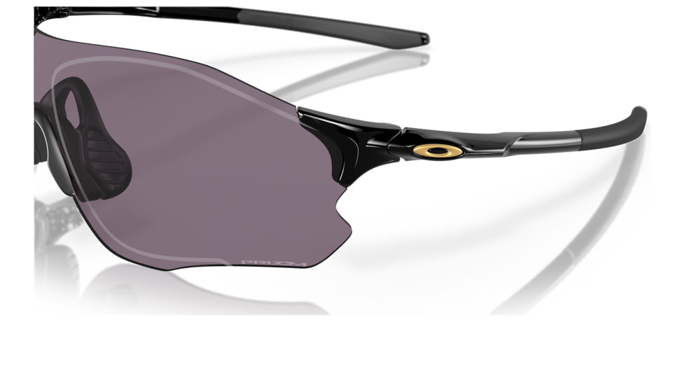Oakley OO9313 EVZero Path A Sunglasses - Mens, Polished Black Frame, Prizm Grey Lens, Asian Fit, 38, OO9313-931327-38