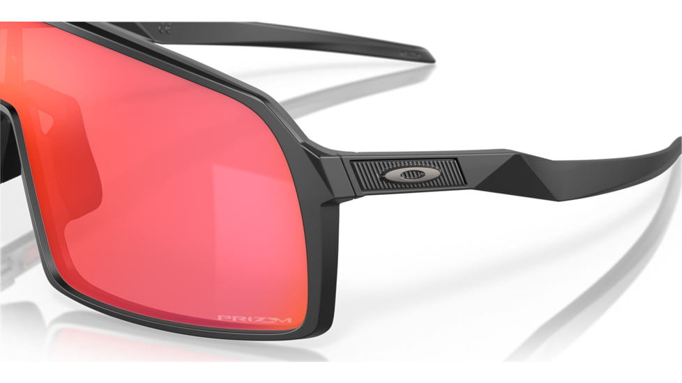 Oakley OO9406 Sutro Sunglasses, Matte Black Frame, Prizm Trail Torch Lens, 37, OO9406-940611-37