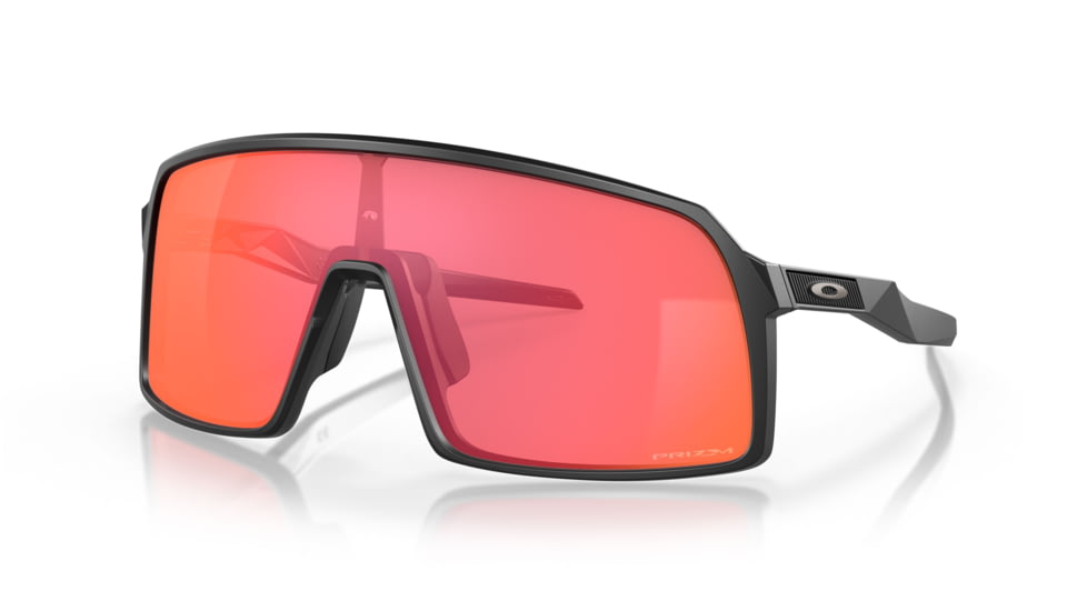 Oakley OO9406 Sutro Sunglasses, Matte Black Frame, Prizm Trail Torch Lens, 37, OO9406-940611-37