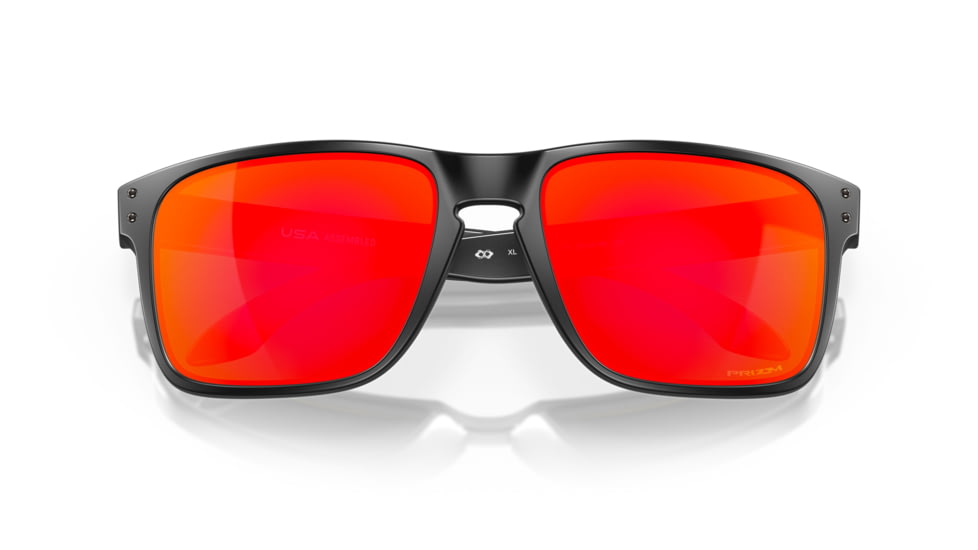 Oakley OO9417 Holbrook XL Sunglasses - Men's, Matte Black Frame, Prizm Ruby Lenses, 941704-59