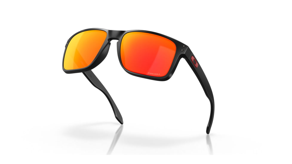 Oakley OO9417 Holbrook XL Sunglasses - Men's, Matte Black Frame, Prizm Ruby Lenses, 941704-59
