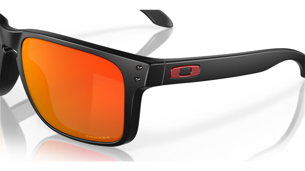 Oakley OO9417 Holbrook XL Sunglasses - Men's, Matte Black Frame, Prizm Ruby Lenses, 941704-59
