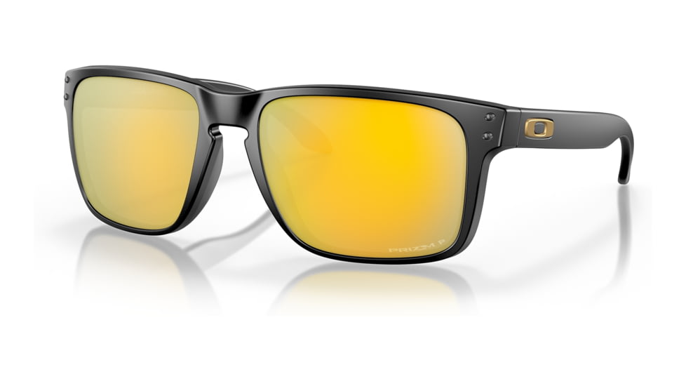 Oakley OO9417 Holbrook XL Sunglasses - Mens, Matte Black Frame, Prizm 24K Polarized Lens, 59, OO9417-941723-59