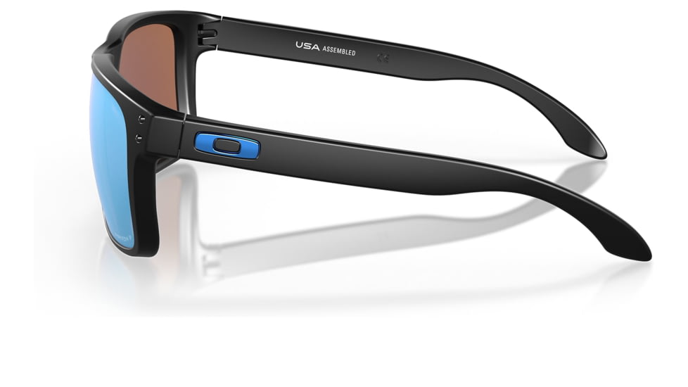 Oakley OO9417 Holbrook XL Sunglasses - Mens, Matte Black Frame, Prizm Deep Water Polarized Lens, 59, OO9417-941725-59