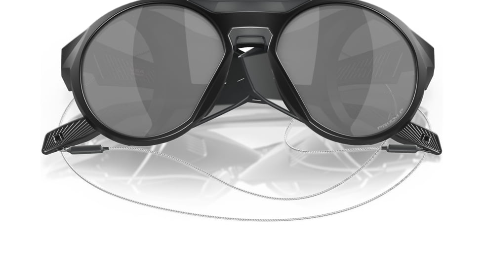 Oakley OO9440 Clifden Sunglasses - Mens, Matte Black Frame, Prizm Black Polarized Lens, 56, OO9440-944009-56