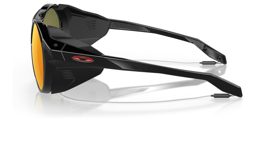 Oakley OO9440 Clifden Sunglasses - Mens, Polished Black Frame, Prizm Ruby Polarized Lens, 56, OO9440-944010-56