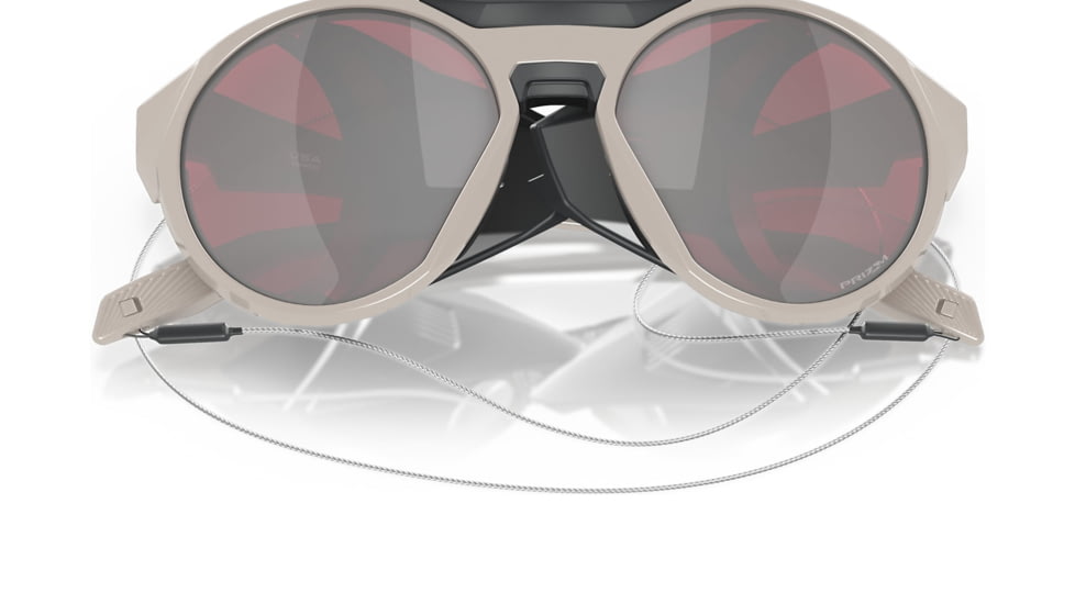 Oakley OO9440 Clifden Sunglasses - Mens, Warm Grey Frame, Prizm Snow Black Iridium Lens, 56, OO9440-944014-56