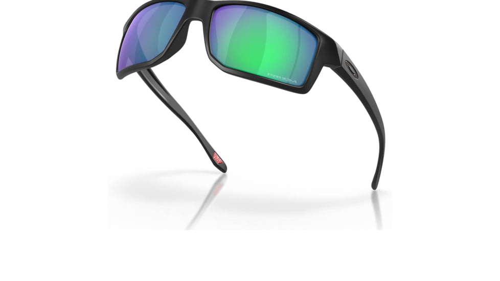 Oakley OO9449 Gibston Sunglasses - Mens, Matte Black Frame, Prizm Jade Lens, 60, OO9449-944915-60