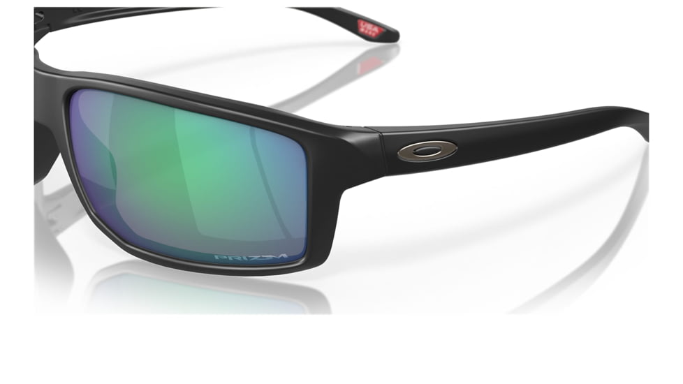 Oakley OO9449 Gibston Sunglasses - Mens, Matte Black Frame, Prizm Jade Lens, 60, OO9449-944915-60