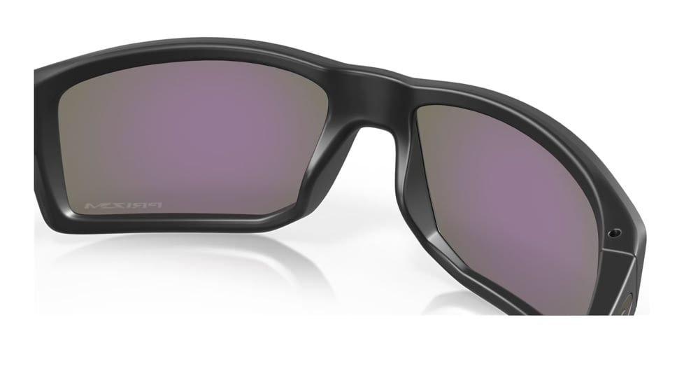 Oakley OO9449 Gibston Sunglasses - Mens, Matte Black Frame, Prizm Jade Lens, 60, OO9449-944915-60