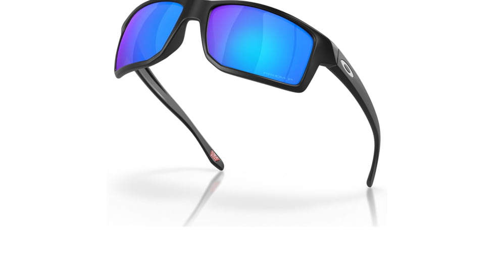 Oakley OO9449 Gibston Sunglasses - Men's, Matte Black Frame, Prizm Sapphr Irid Polarized Lens, 60, OO9449-944912-60