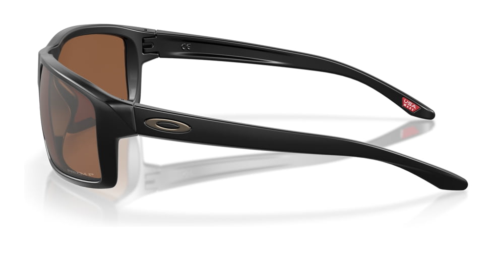 Oakley OO9449 Gibston Sunglasses - Mens, Matte Black Frame, Prizm Tungsten Polarized Lens, 60, OO9449-944918-60