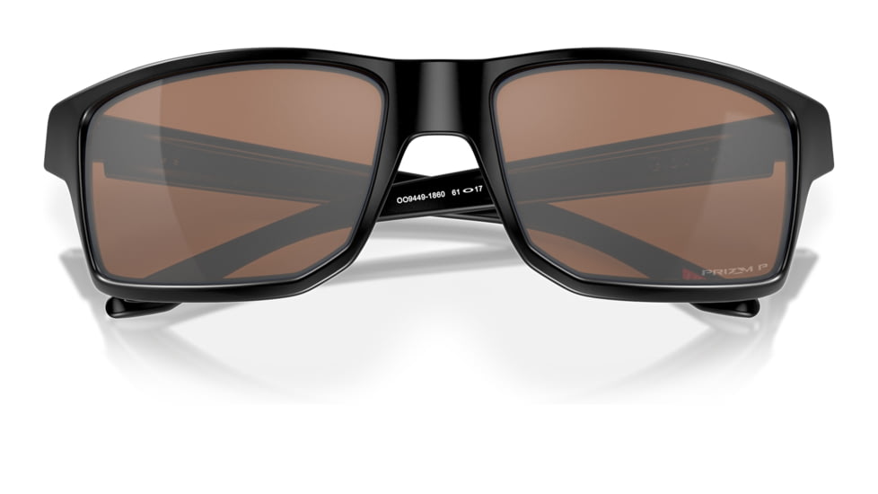 Oakley OO9449 Gibston Sunglasses - Mens, Matte Black Frame, Prizm Tungsten Polarized Lens, 60, OO9449-944918-60