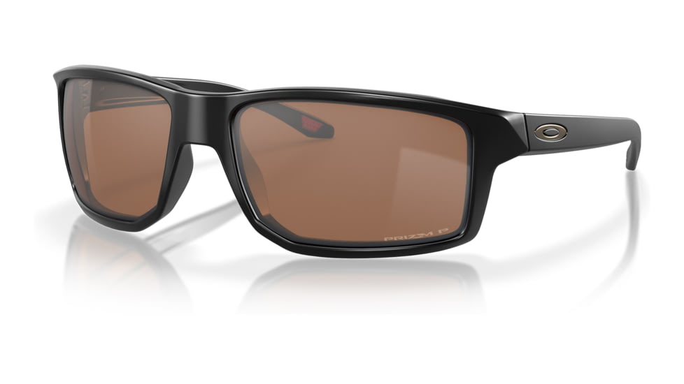 Oakley OO9449 Gibston Sunglasses - Mens, Matte Black Frame, Prizm Tungsten Polarized Lens, 60, OO9449-944918-60