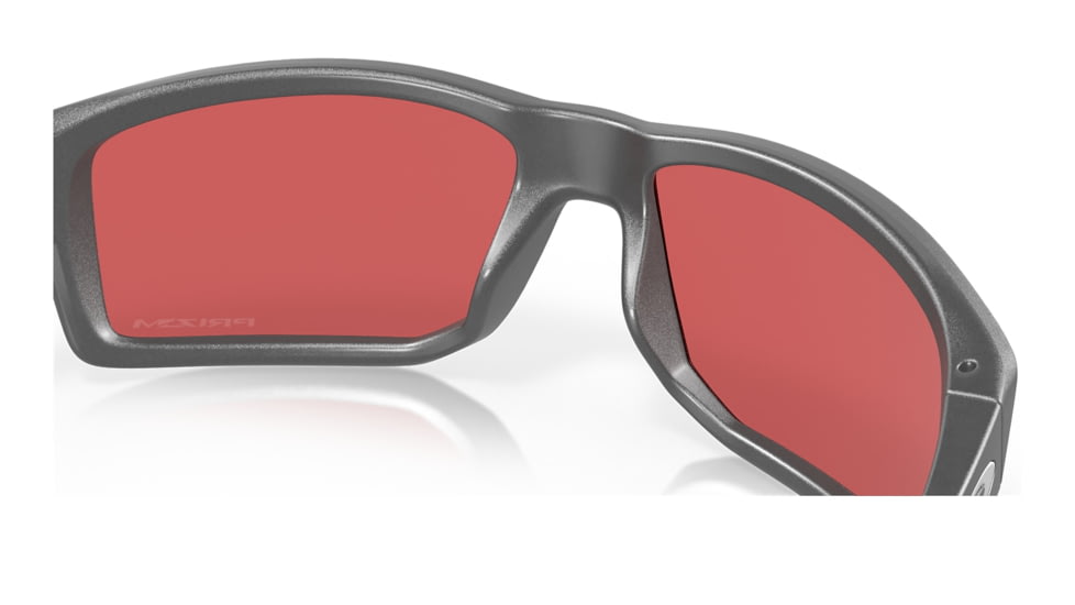 Oakley OO9449 Gibston Sunglasses - Mens, Steel Frame, Prizm Snow Sapphire Lens, 60, OO9449-944917-60