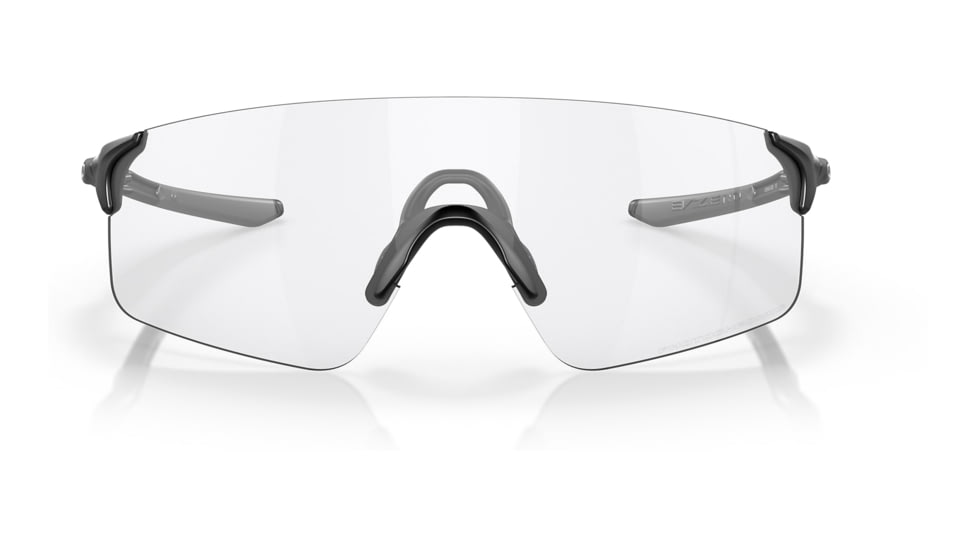 Oakley OO9454 EVZero Blades Sunglasses, Matte Black Frame, Clear 50% Black Irid Photo Lens, 38, OO9454-945409-38